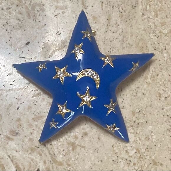 Vintage Celestial Moon & Stars Set - Picture 2 of 4